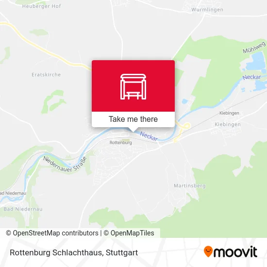 Rottenburg Schlachthaus map