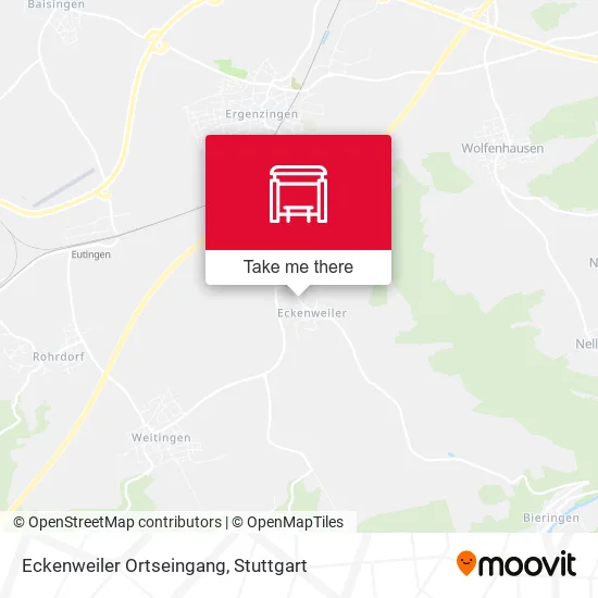Карта Eckenweiler Ortseingang