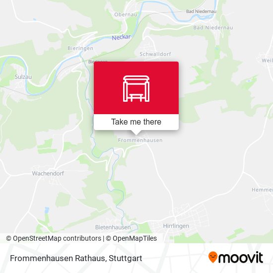 Frommenhausen Rathaus map