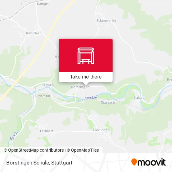 Карта Börstingen Schule