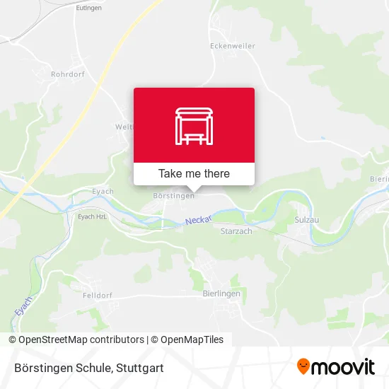 Карта Börstingen Schule