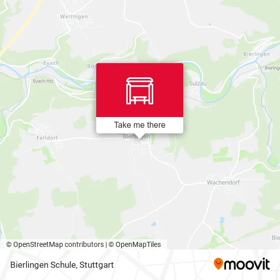 Карта Bierlingen Schule