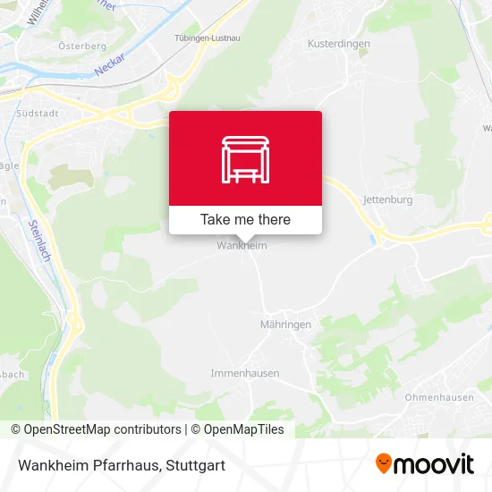 Карта Wankheim Pfarrhaus