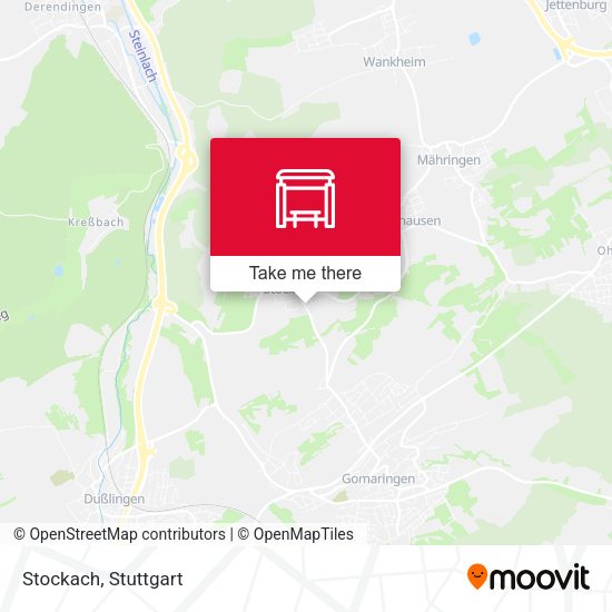 Карта Stockach