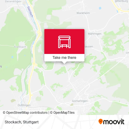 Карта Stockach