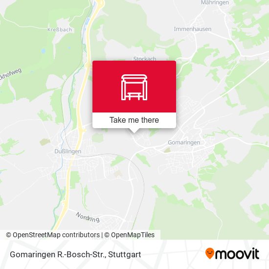 Gomaringen R.-Bosch-Str. map
