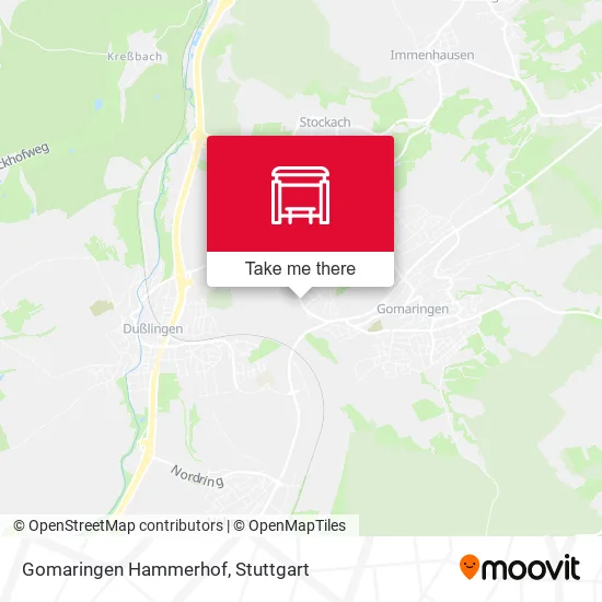 Карта Gomaringen Hammerhof