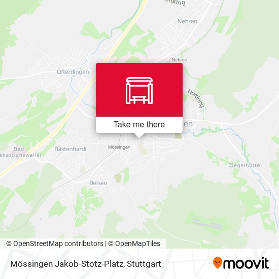 Mössingen Jakob-Stotz-Platz map