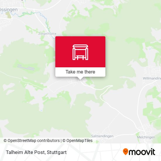 Talheim Alte Post map