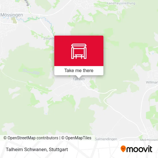 Карта Talheim Schwanen