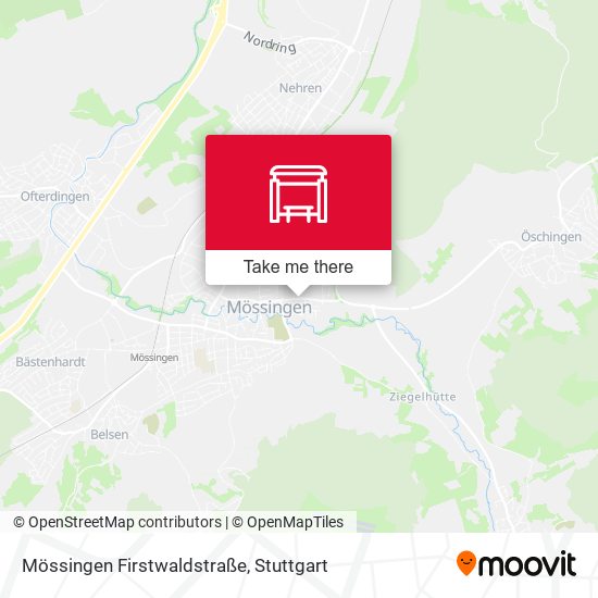 Mössingen Firstwaldstraße map