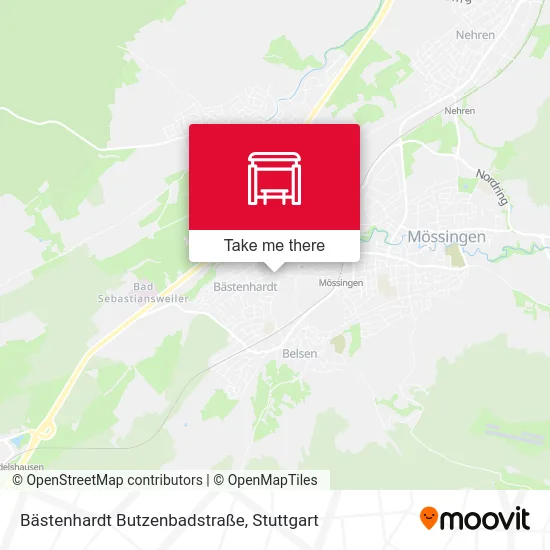 Карта Bästenhardt Butzenbadstraße