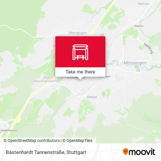 Карта Bästenhardt Tannenstraße
