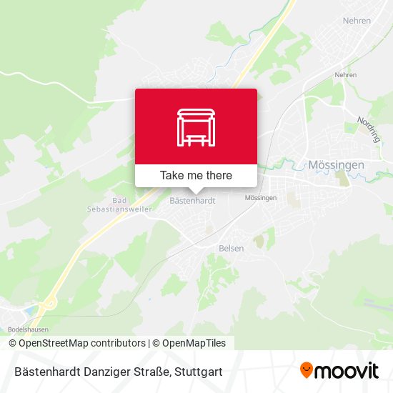 Bästenhardt Danziger Straße map