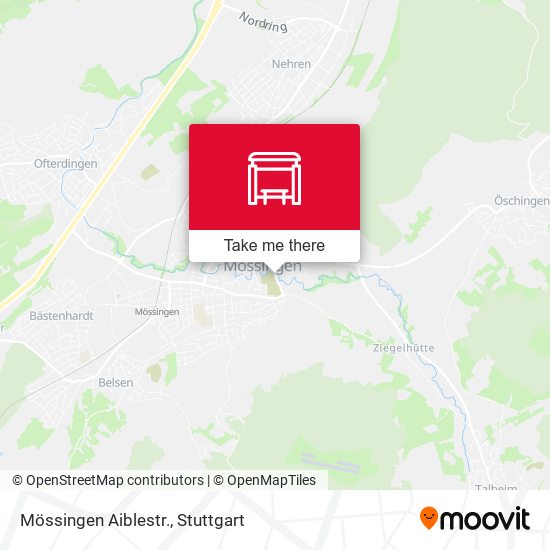 Mössingen Aiblestr. map