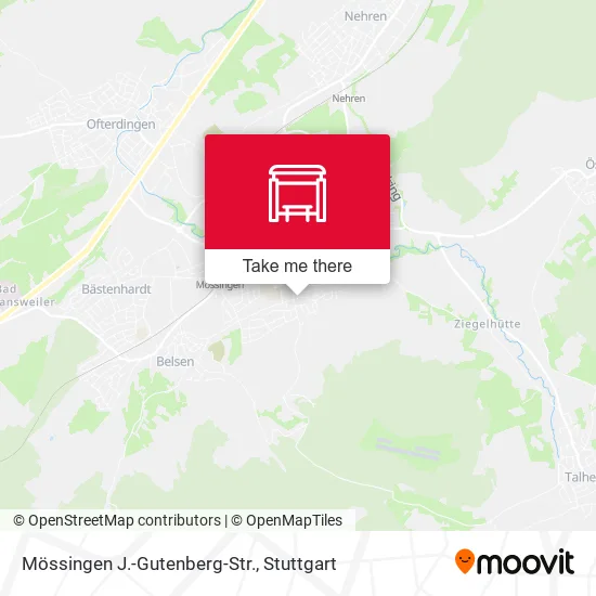 Карта Mössingen J.-Gutenberg-Str.