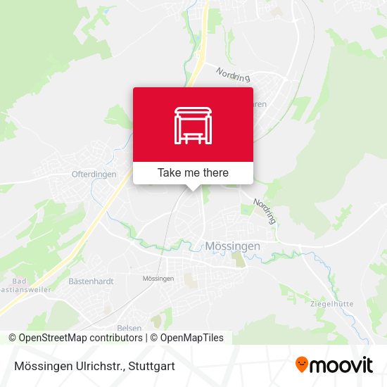 Mössingen Ulrichstr. map