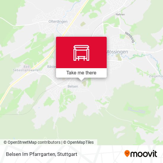Belsen Im Pfarrgarten map