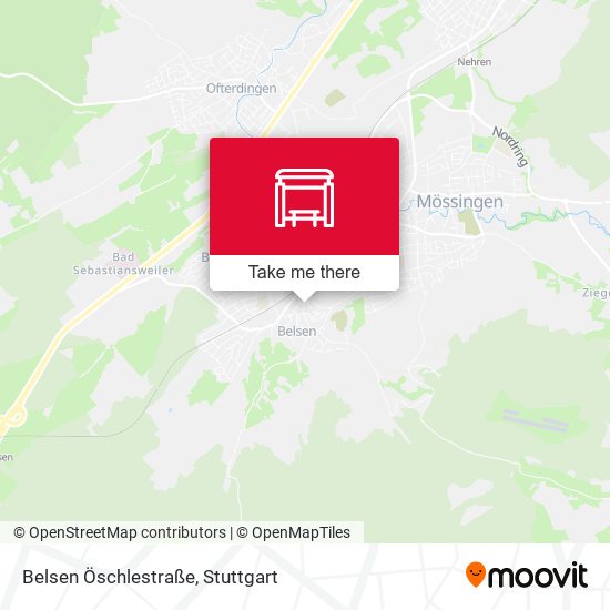 Belsen Öschlestraße map