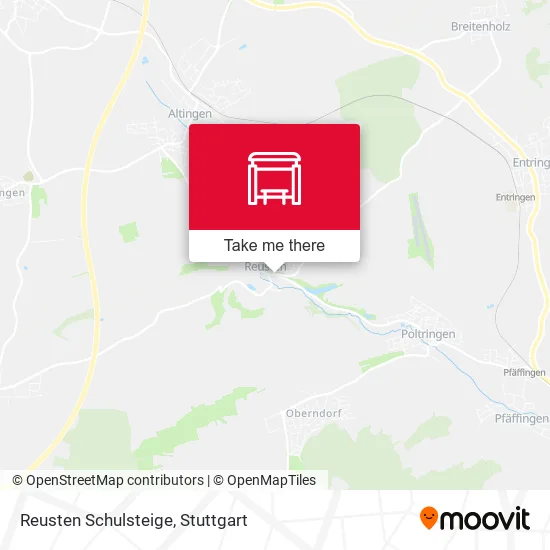 Карта Reusten Schulsteige