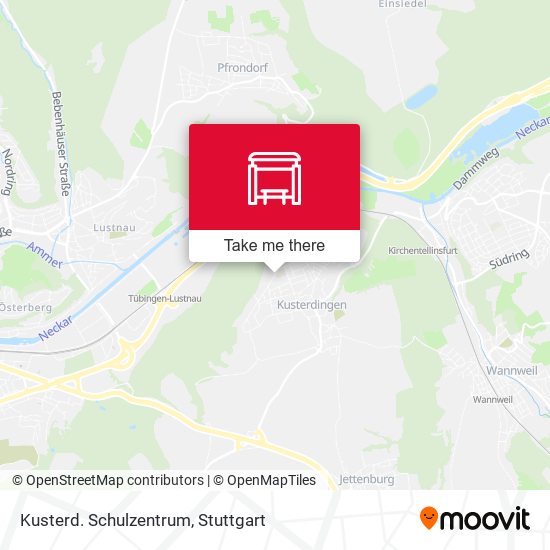 Карта Kusterd. Schulzentrum