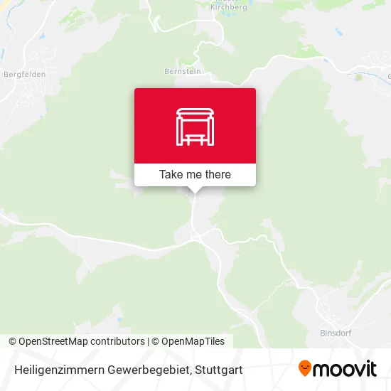Карта Heiligenzimmern Gewerbegebiet