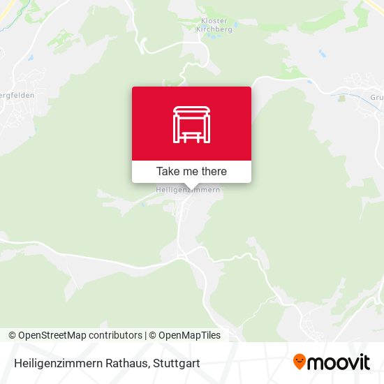 Heiligenzimmern Rathaus map
