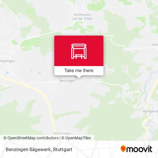 Карта Benzingen Sägewerk