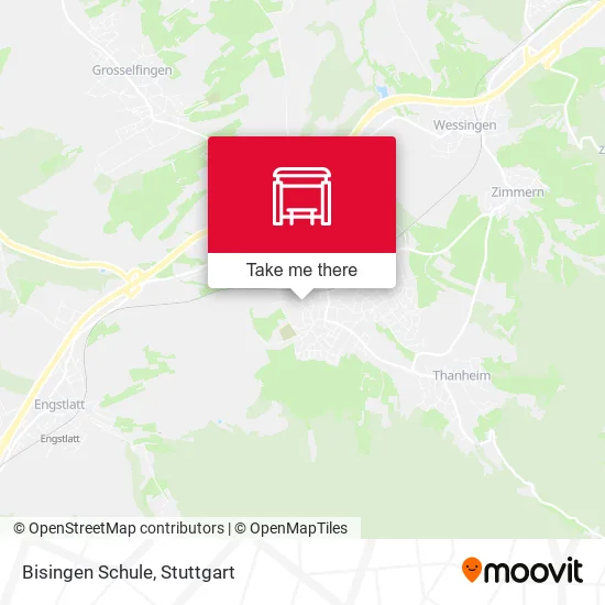 Карта Bisingen Schule