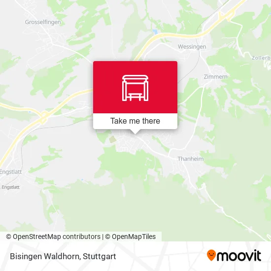 Карта Bisingen Waldhorn
