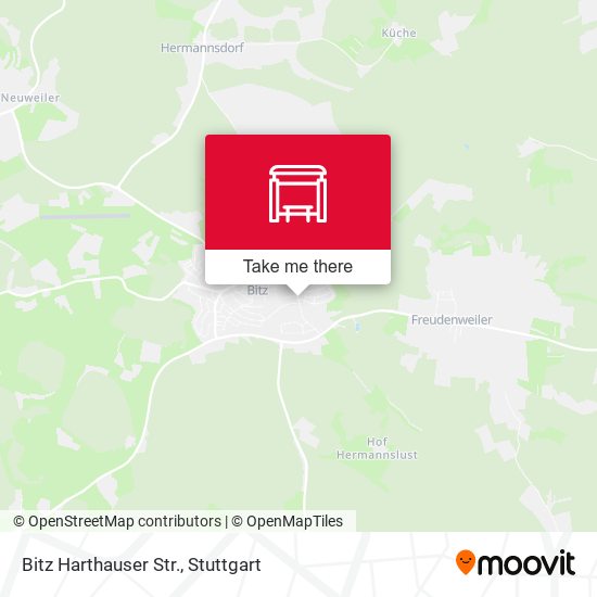 Карта Bitz Harthauser Str.