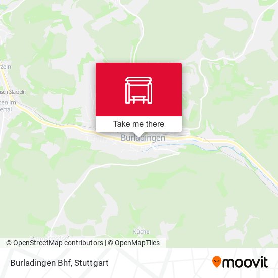 Карта Burladingen Bhf