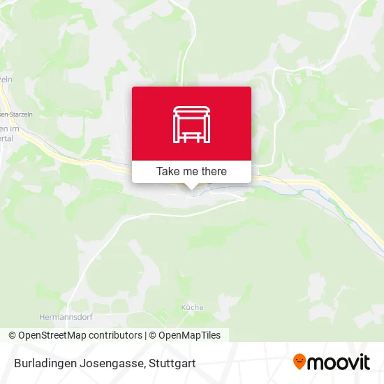 Карта Burladingen Josengasse