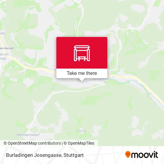 Карта Burladingen Josengasse