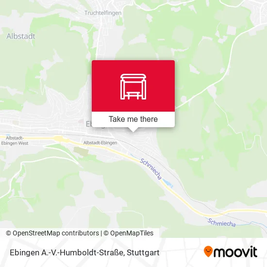 Карта Ebingen A.-V.-Humboldt-Straße
