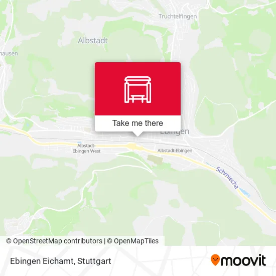 Карта Ebingen Eichamt
