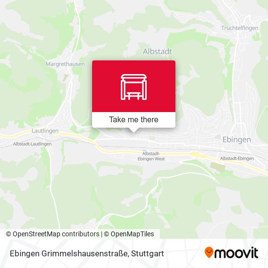Ebingen Grimmelshausenstraße map