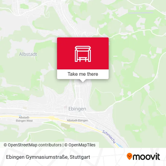Карта Ebingen Gymnasiumstraße