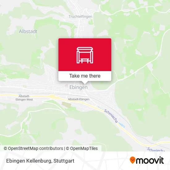 Карта Ebingen Kellenburg