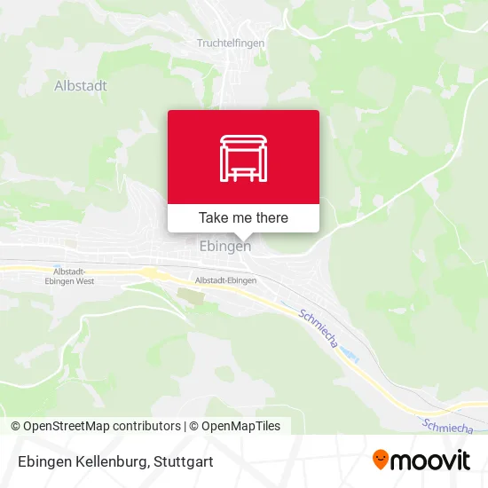 Карта Ebingen Kellenburg
