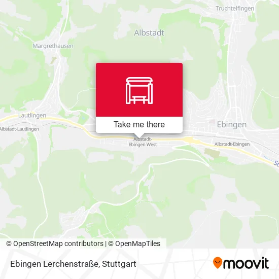 Карта Ebingen Lerchenstraße
