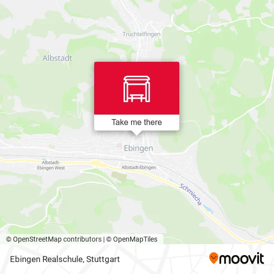 Карта Ebingen Realschule