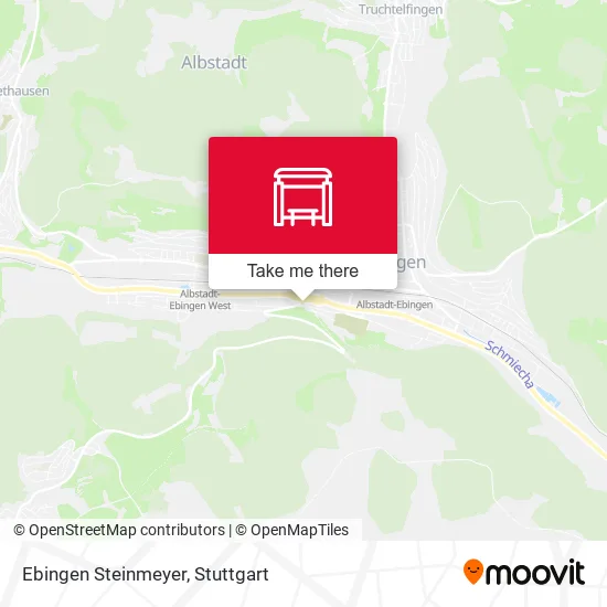 Карта Ebingen Steinmeyer