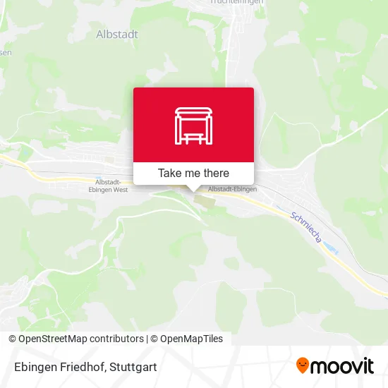 Карта Ebingen Friedhof