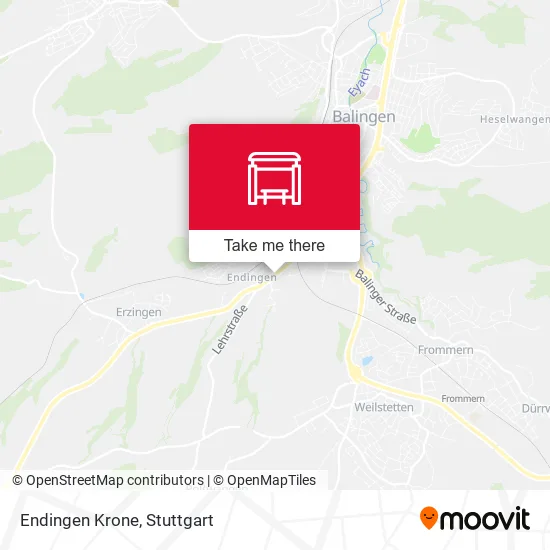 Карта Endingen Krone