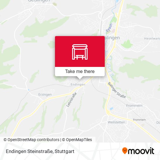 Карта Endingen Steinstraße