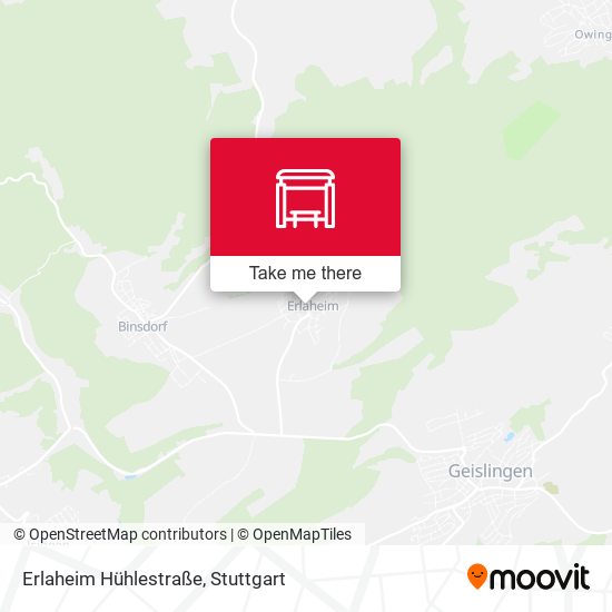 Карта Erlaheim Hühlestraße