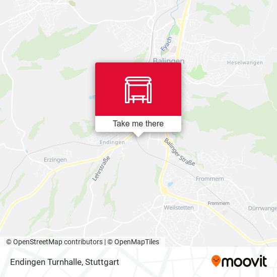 Карта Endingen Turnhalle