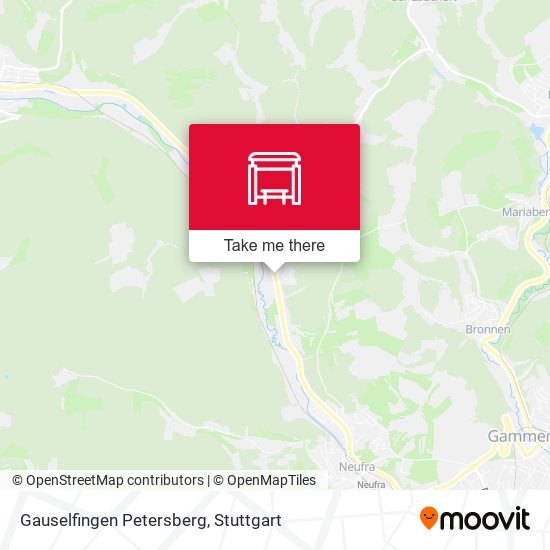 Карта Gauselfingen Petersberg