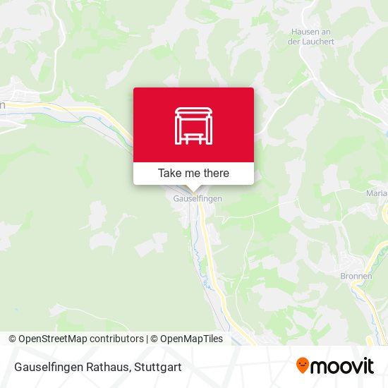 Gauselfingen Rathaus map